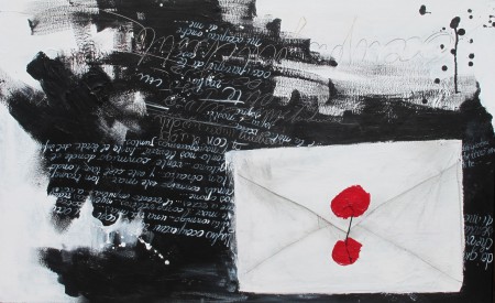 LOS SELLOS ROJOS cm 130 x 80